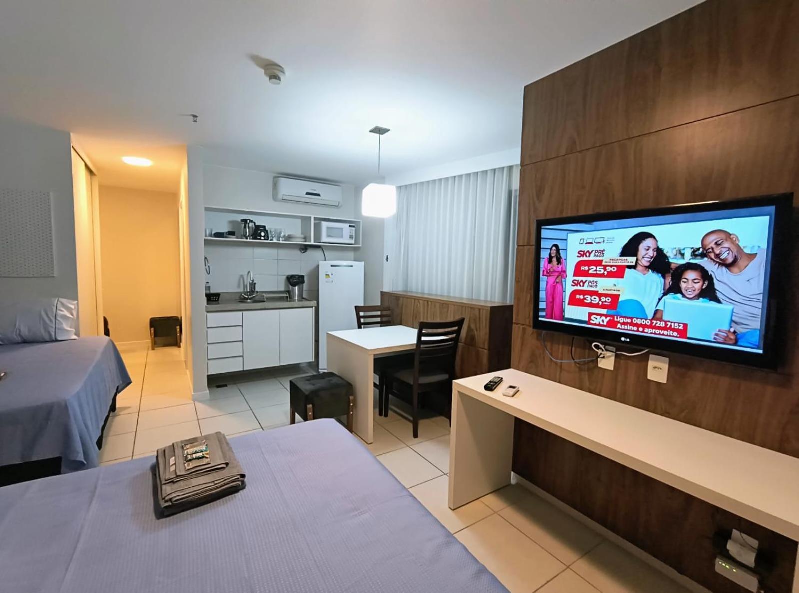 酒店 Hotel Grand Mercure Flat Particular Com Varanda, Garagem E Wi-Fi